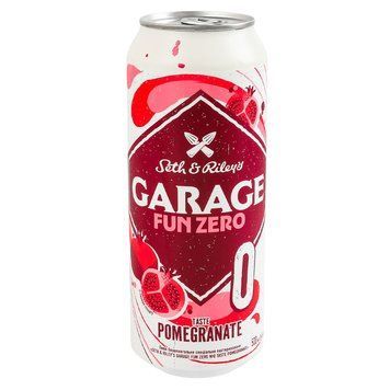 Пиво б/а спец. "Seth&Riley&rsquo;s Garage fun zero №0 taste Pomegranate" бан.0.5л
