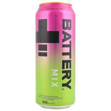 Напій б/а енерг сил/газ Battery MIX бан.0.5л