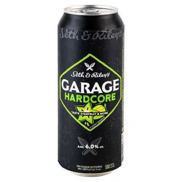 Пиво спец. "Seth & Riley&rsquo;s Garage Hardcore taste Starfruit & More" бан.0.5л