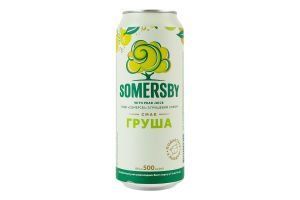Сидр "Сомерсбі" з грушевим соком ("Somersby") бан.0.5л