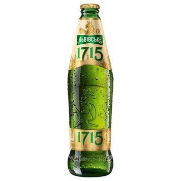 Пиво "Львівське 1715", 0.45л